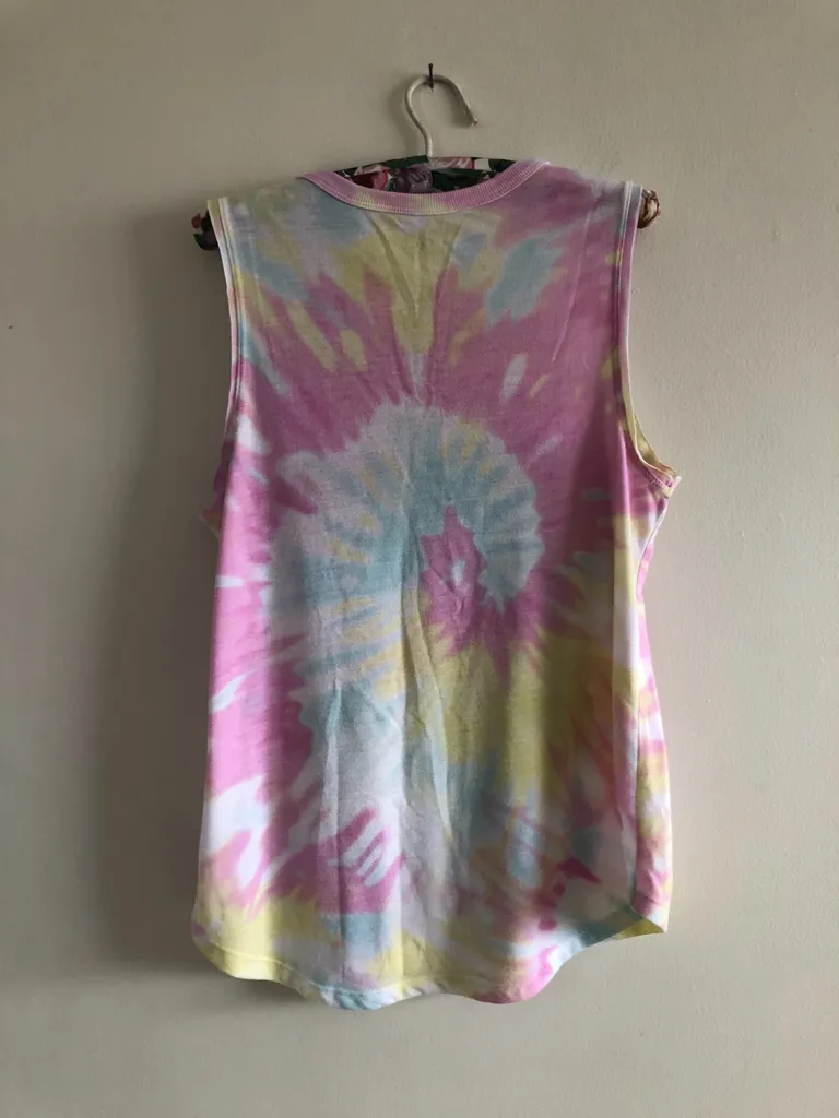 Pastel tie dye tank  photo 1