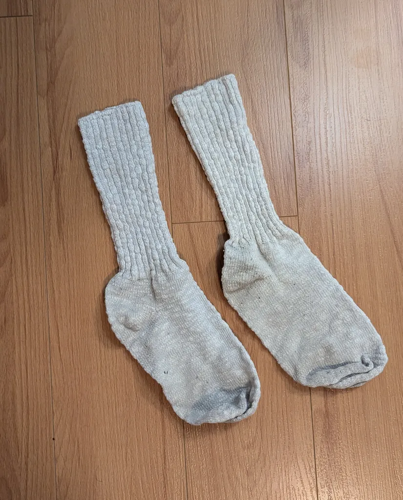Pair of White Socks  photo 1