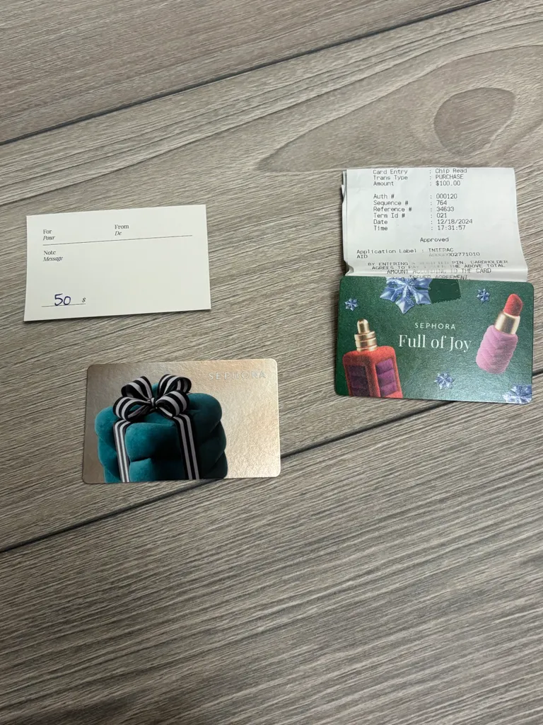 Sephora GCs! Please read description.  photo 1