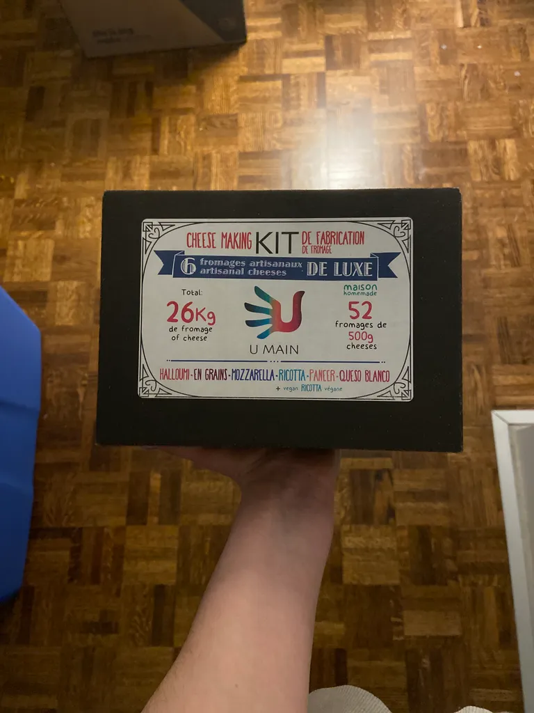 Cheese making kit photo 1