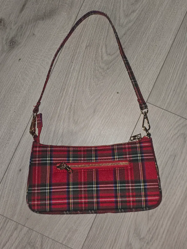 Plaid Baguette Bag photo 1