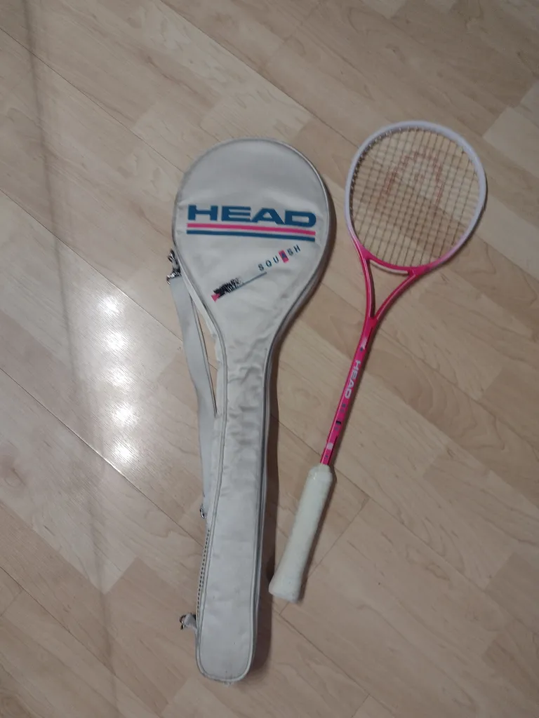 Vintage squash racket photo 1