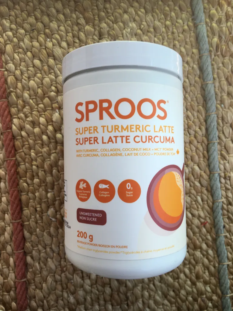 SPOOS Turmeric Collagen Latte Powder photo 1