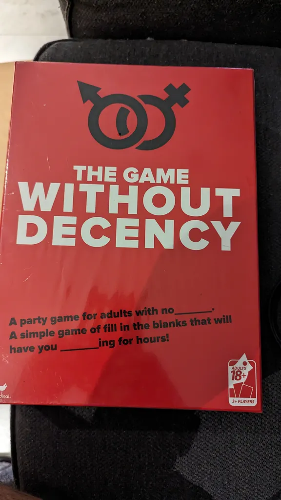 The game without decency board game  photo 1