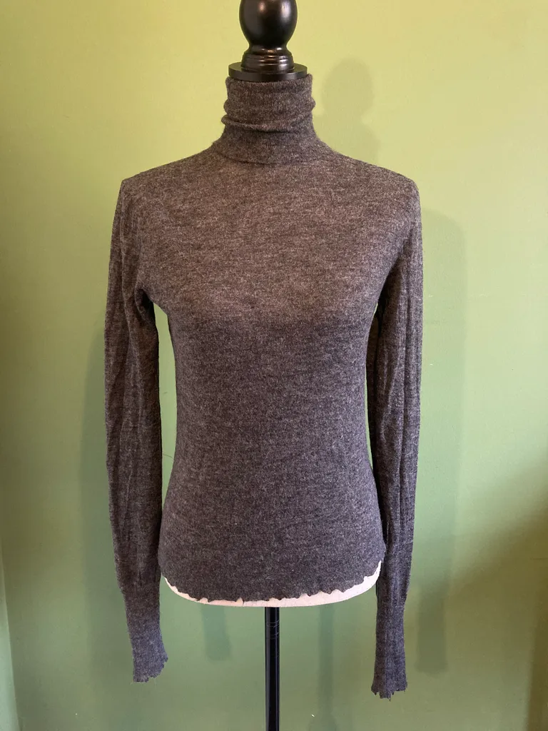 Zara wool /alpaca thick sweater size  photo 1