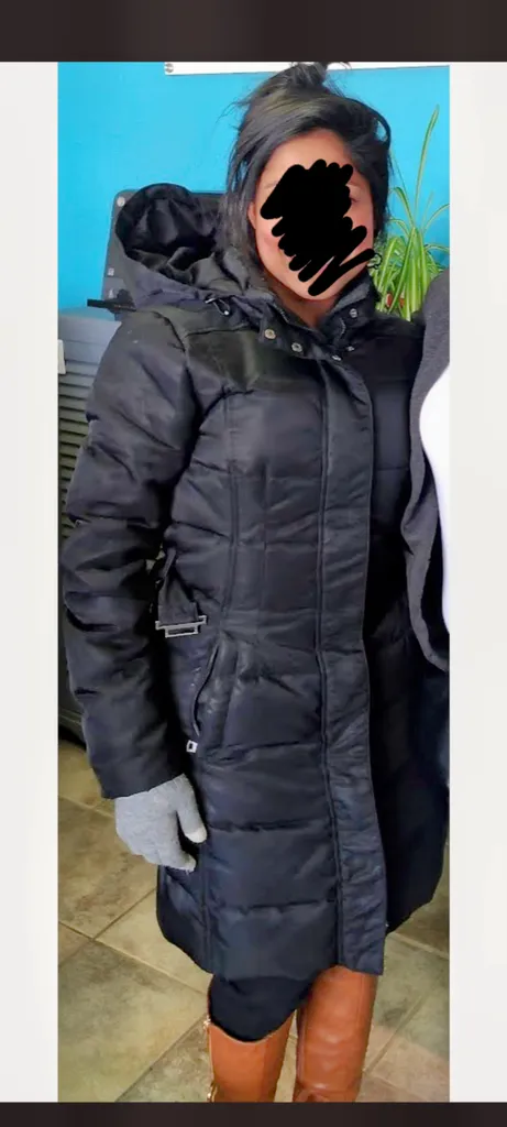 ROOTS winter jacket (women, size S, knee length) photo 1