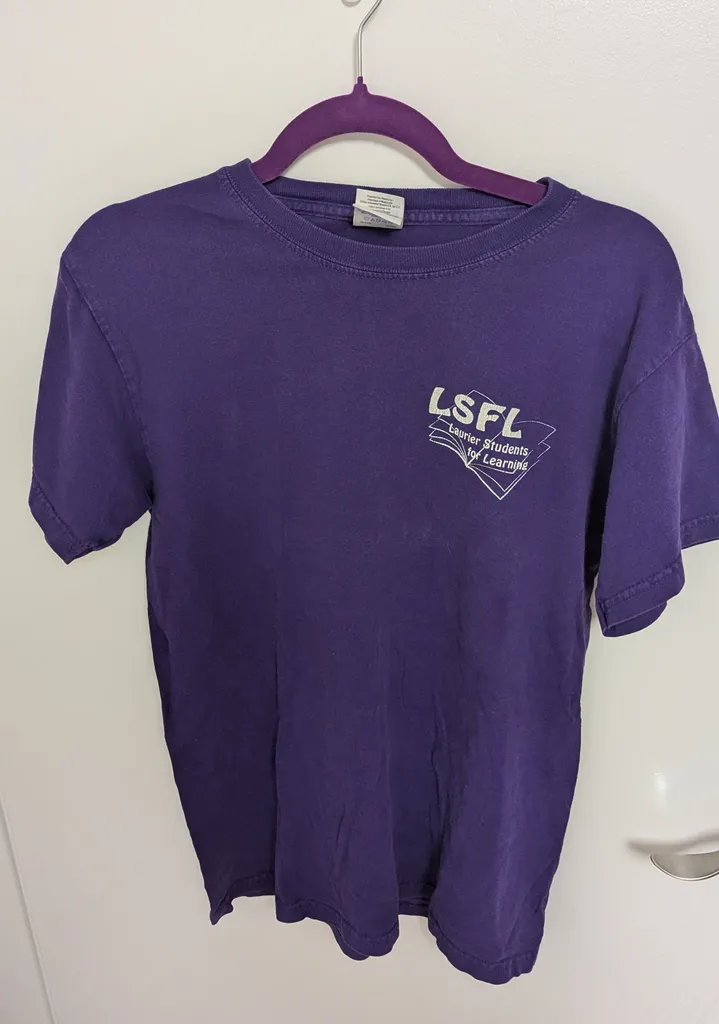 LSFL Laurier Students for Learning T-Shirt - Men's Small photo 1
