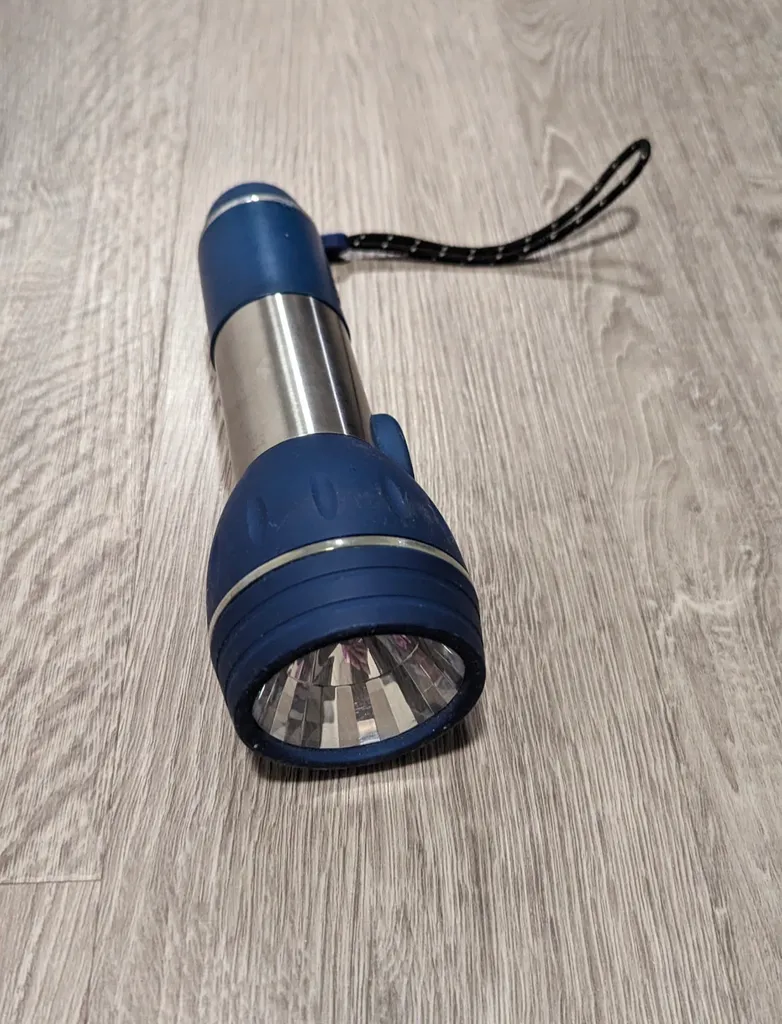 Flashlight (Blue and Silver) photo 1
