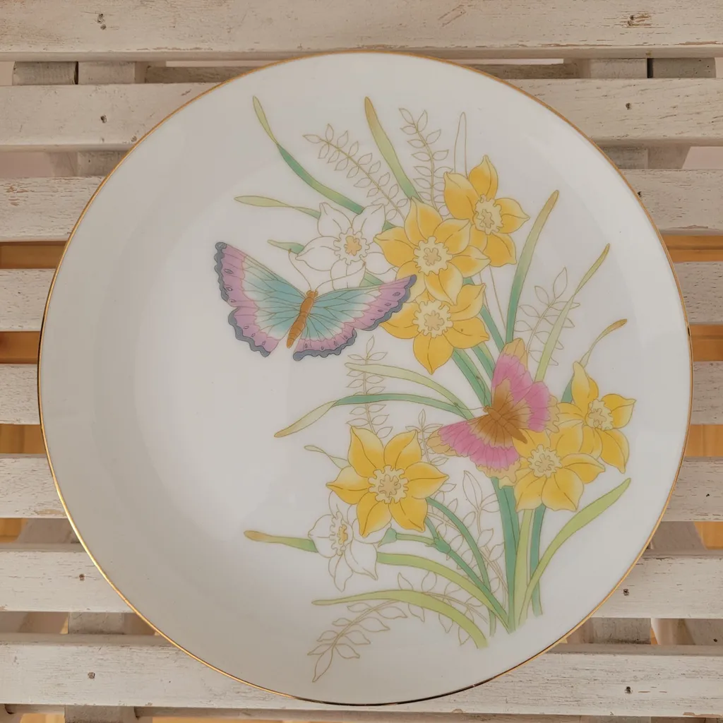 Vintage Japanese Decorative Plate (H3Z) photo 1