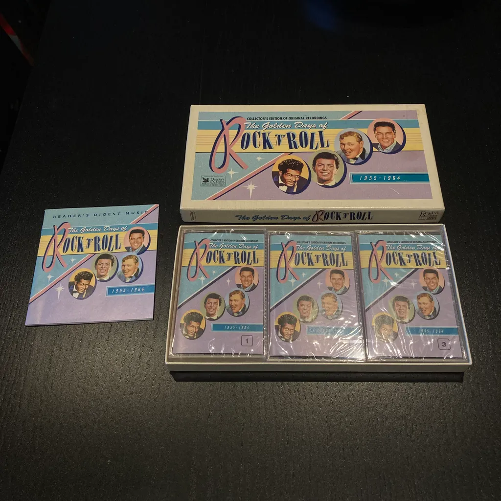 The Golden Days of Rock n Roll cassette tapes brand new in pack photo 1