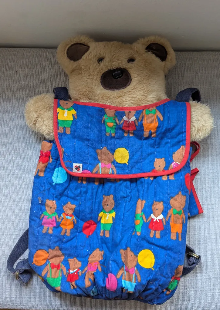 Just a Little Something Bear Backpack photo 1