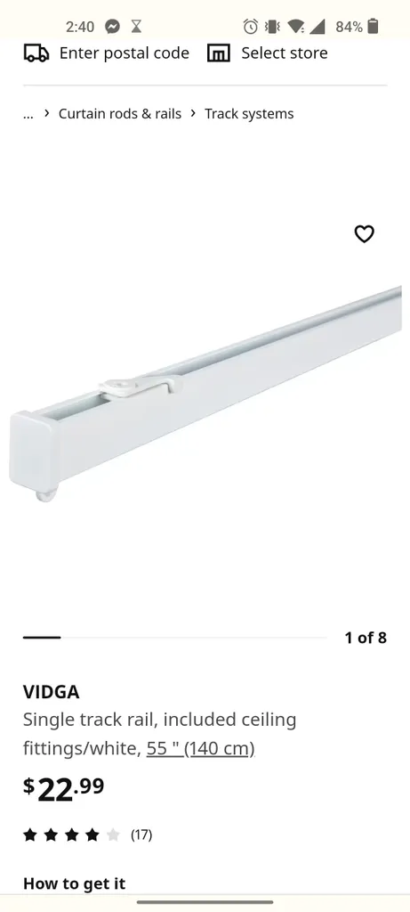 Ikea ceiling track photo 1