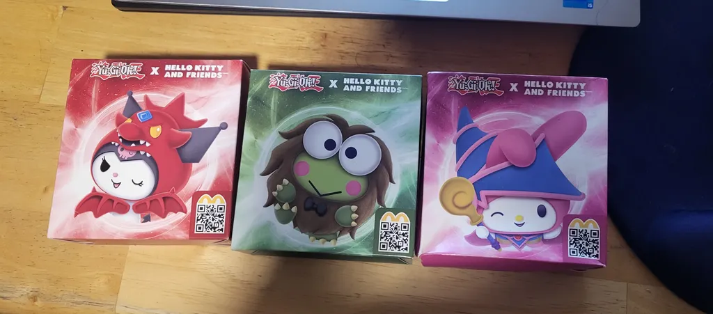 Yugioh x Sanrio Macdonald Colletibles photo 1