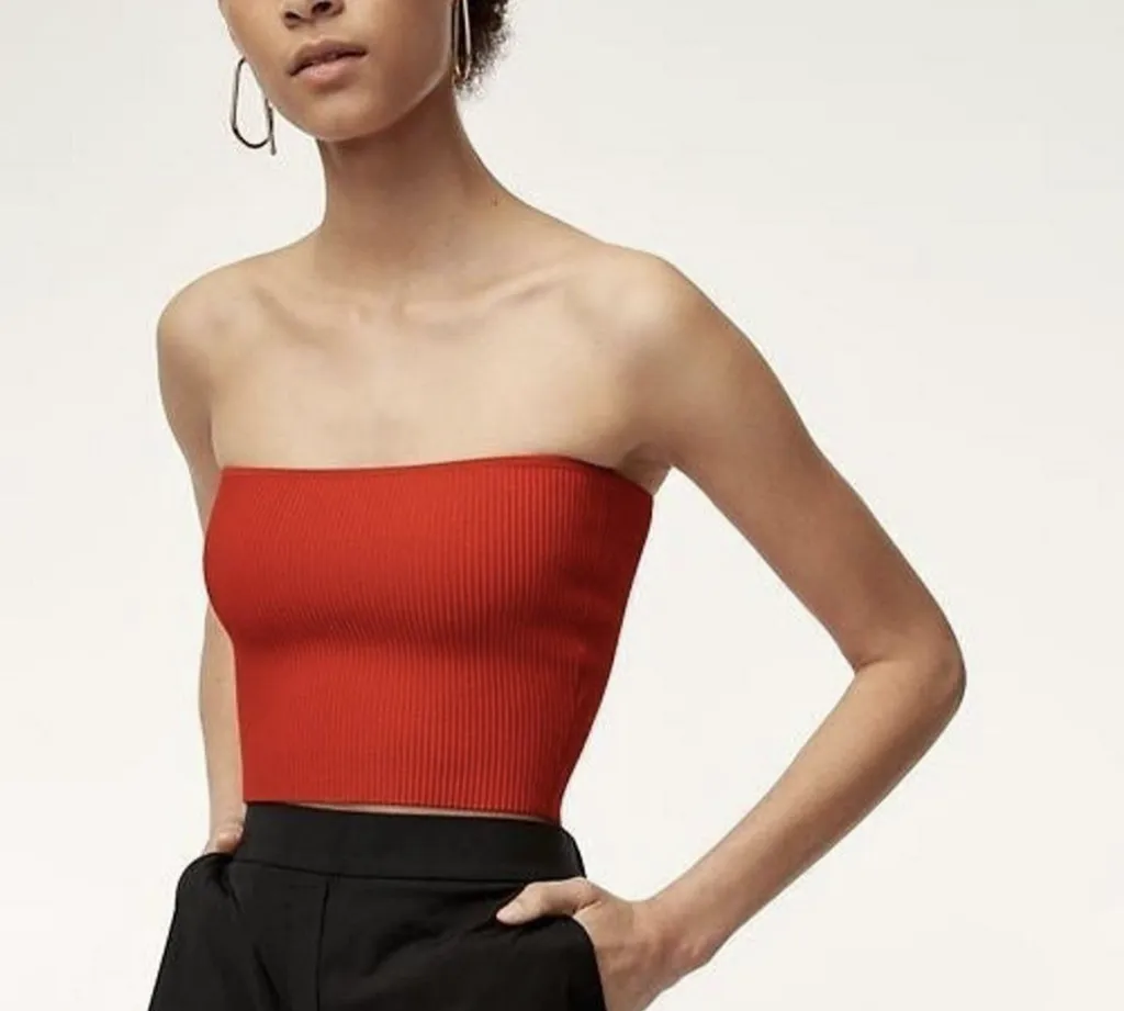 TRADED Baton Sculpt Knit Tube Top photo 1