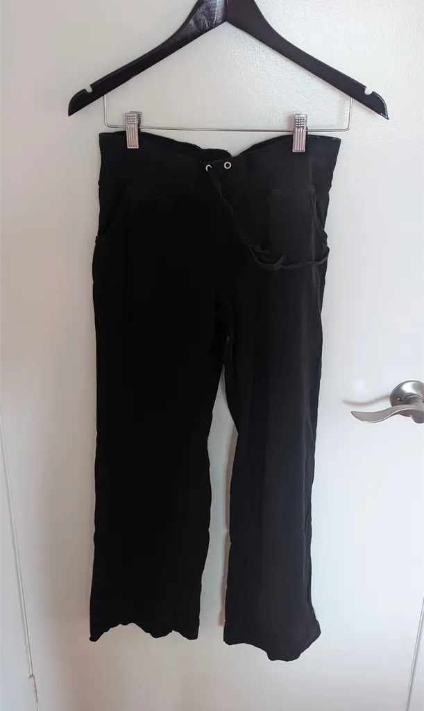 Mind Body Soul Black Track Pants - Size Medium photo 1