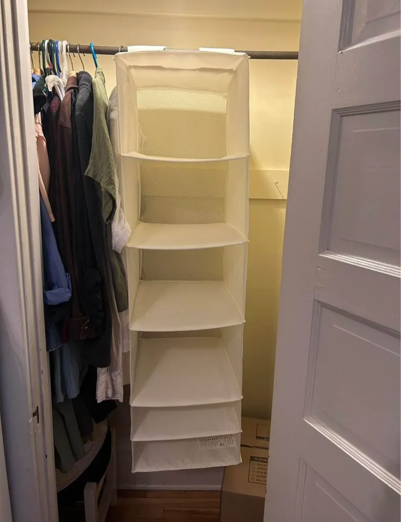 IKEA hanging closet organizer  photo 1
