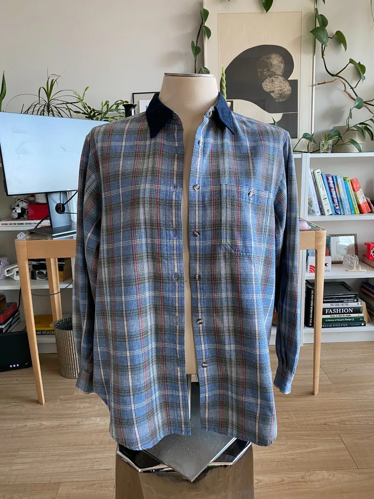 Cozy Blue Flannel (L) photo 1