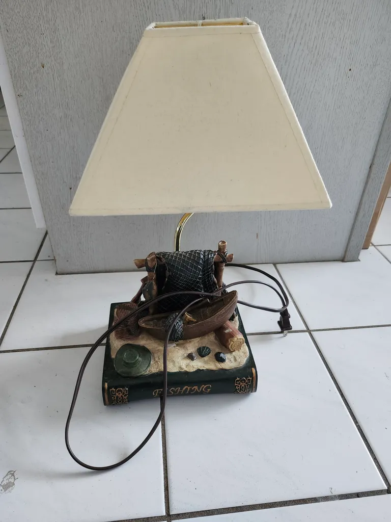 Fishing lamp photo 1