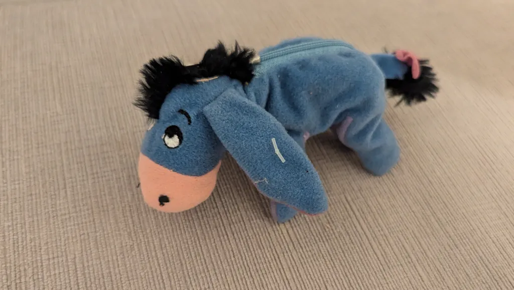 Eeyore Plush Keychain photo 1