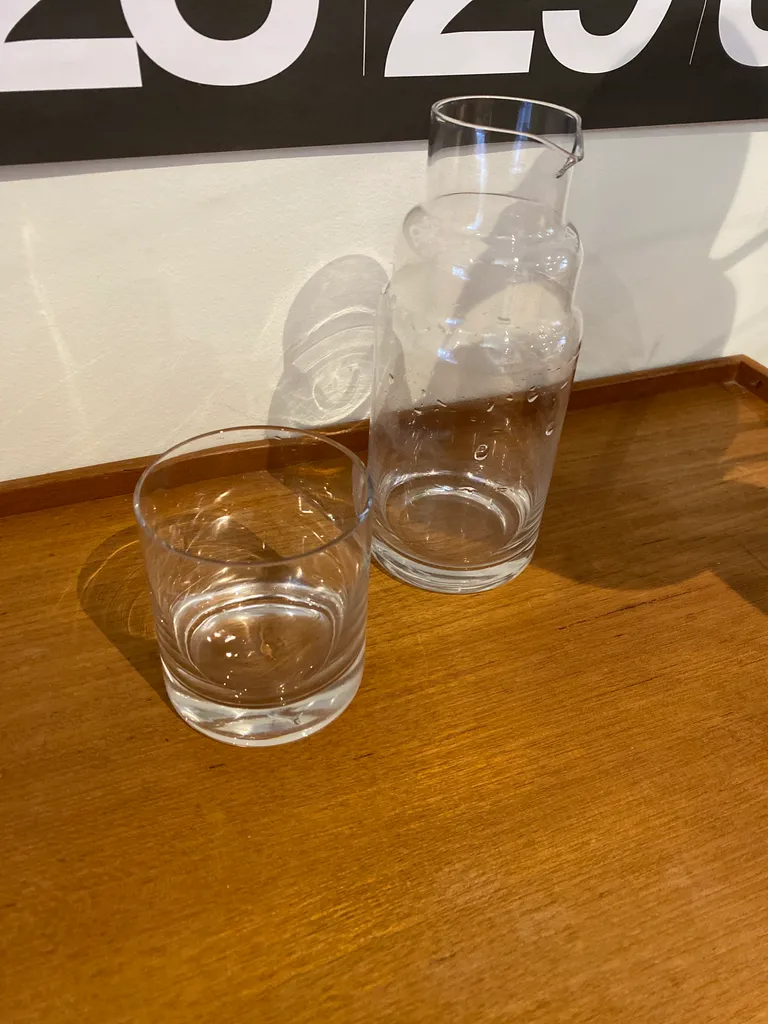 Glass carafe  photo 1