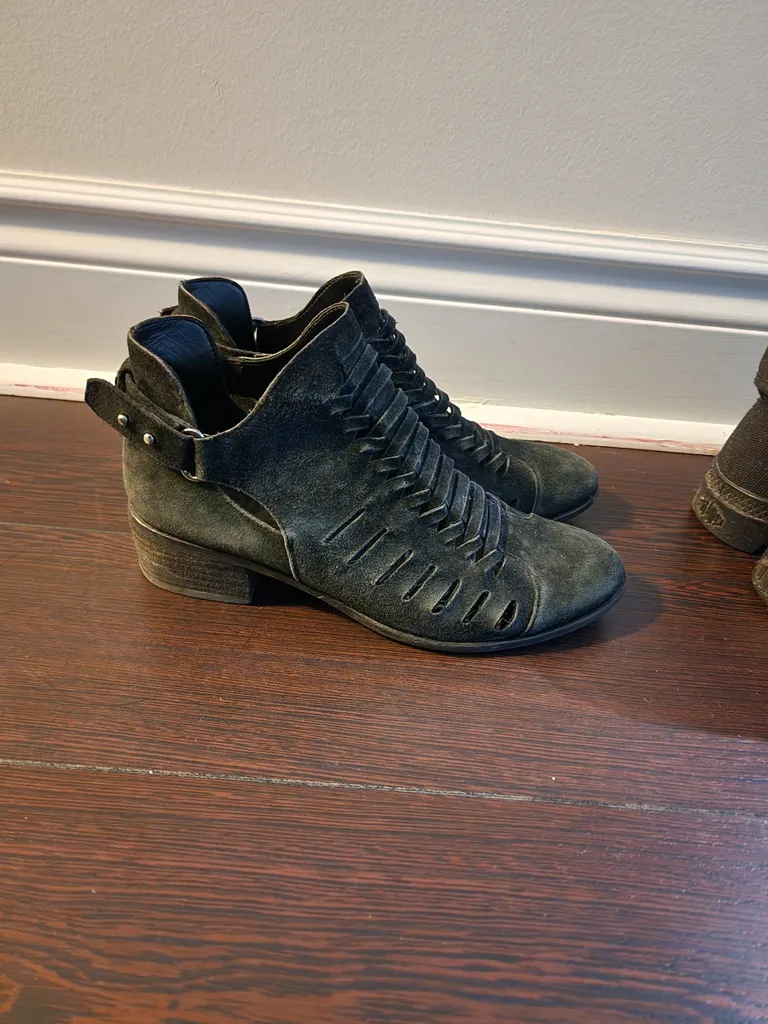 Sam Edelman Suede Ankle Boots photo 1