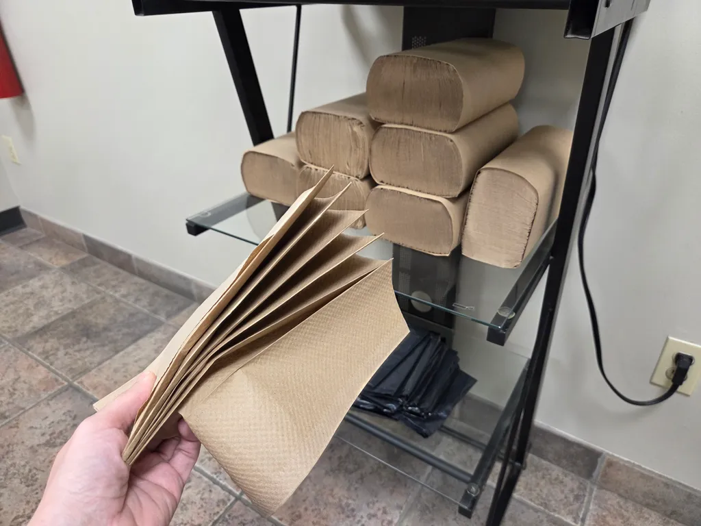 Industrial paper towels  photo 1