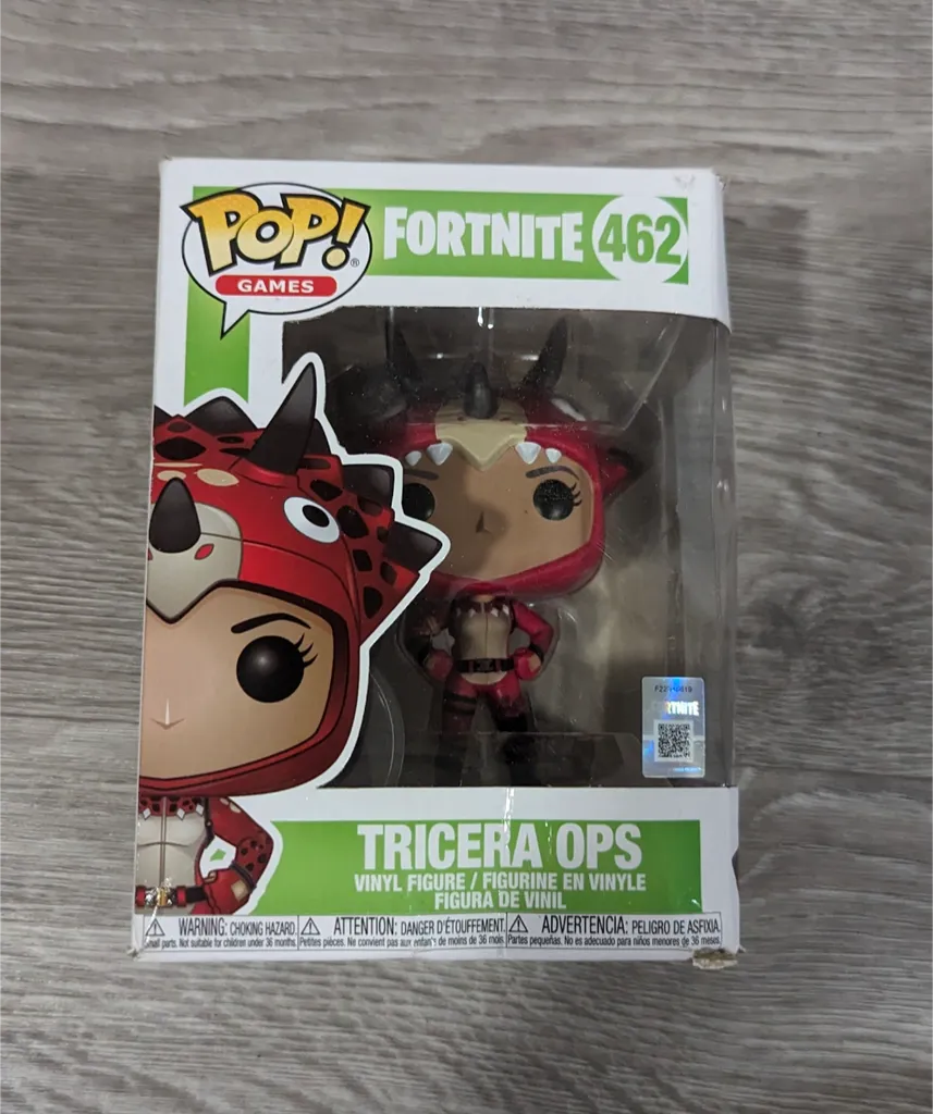 Brand New Funko Pop! Games Fortnite Tricera Ops #462 photo 1