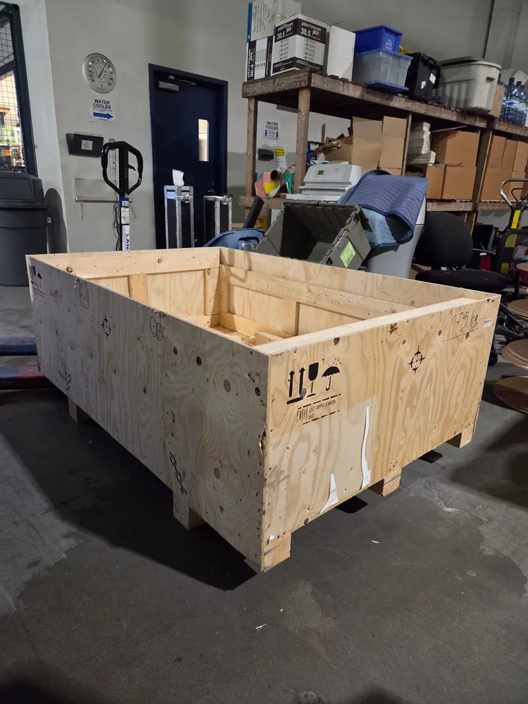 Open top crate photo 1