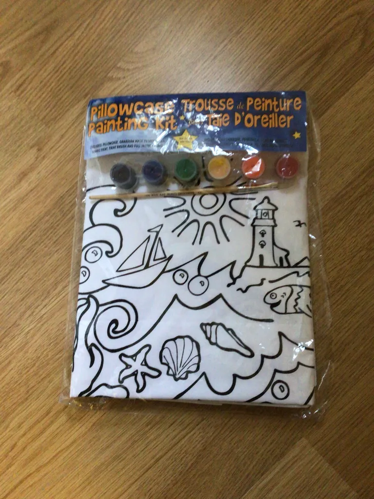 Paint your own pillowcase photo 1