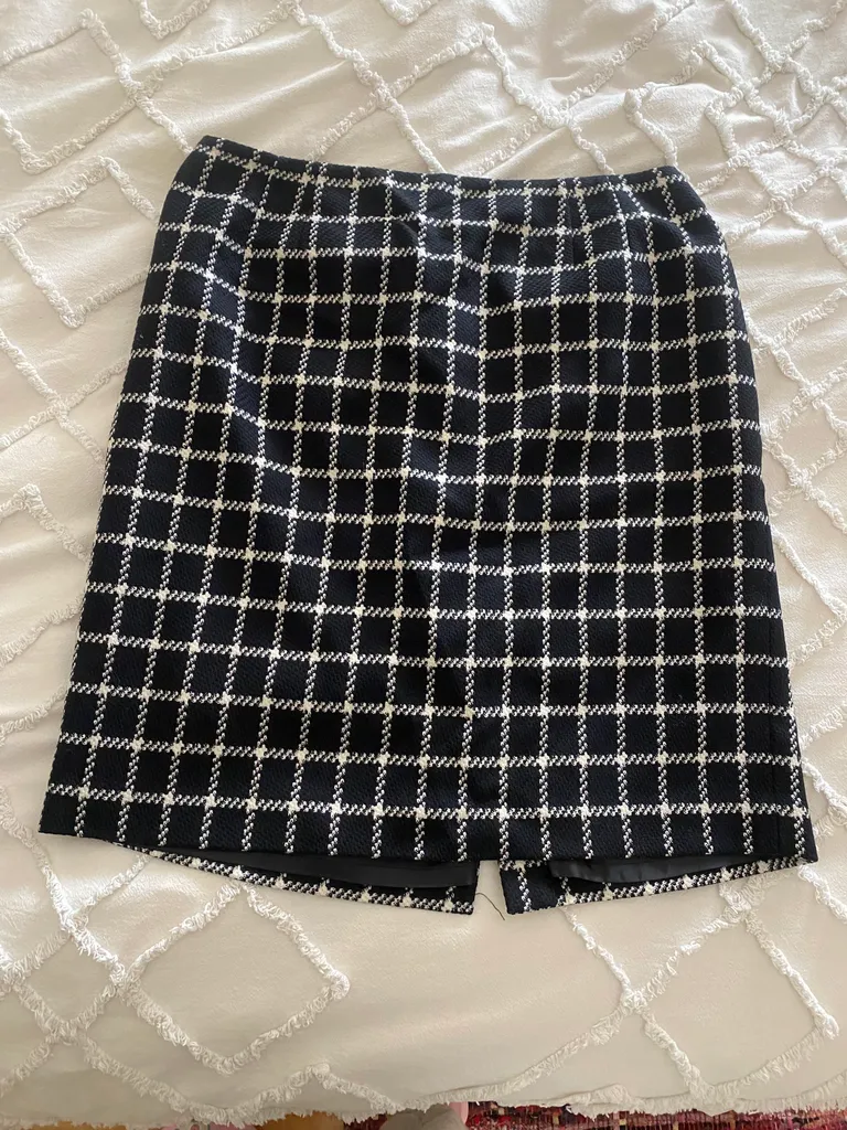 Black and White Skirt  photo 1