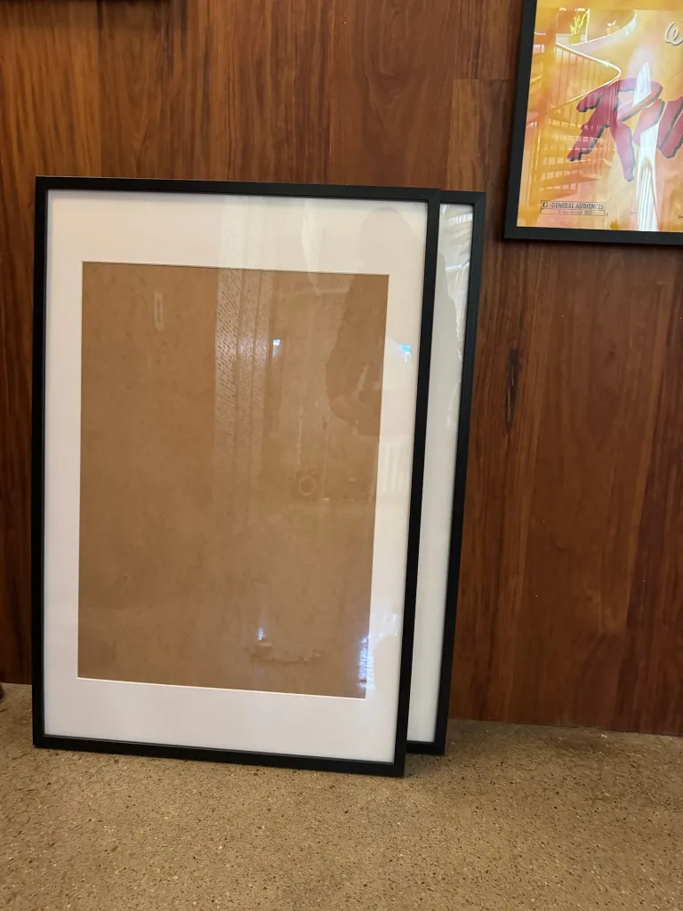 Large Frame, black wood, 25x37" photo 1
