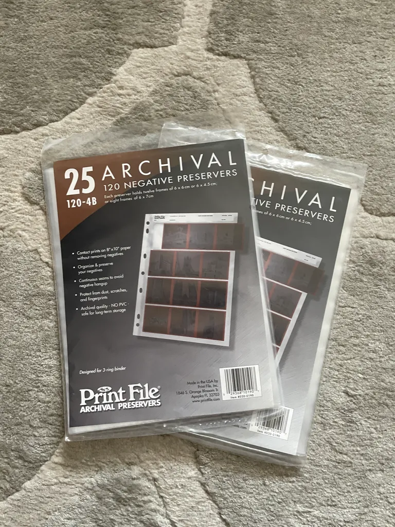 Print File 120mm Archival Sheets photo 1