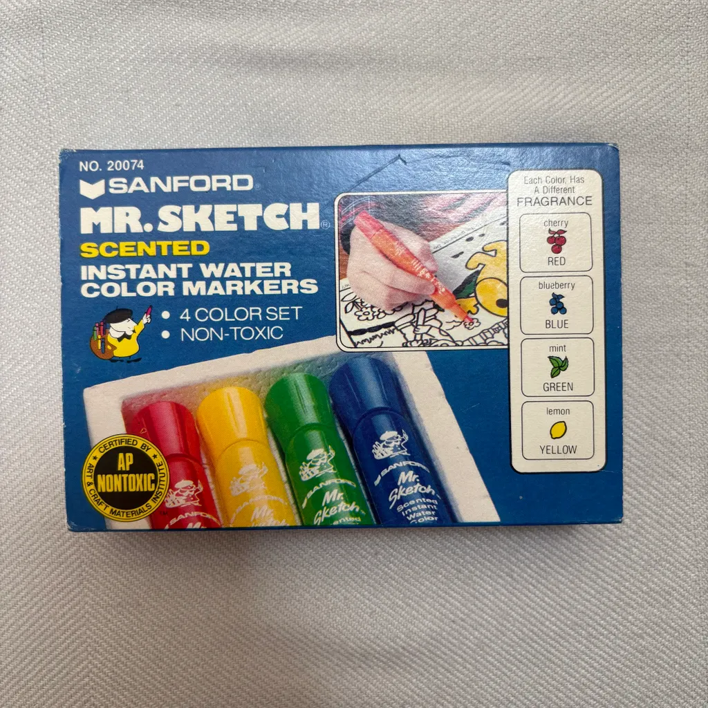 Sanford mr sketch smelly fruit scented water colour ink markers photo 1