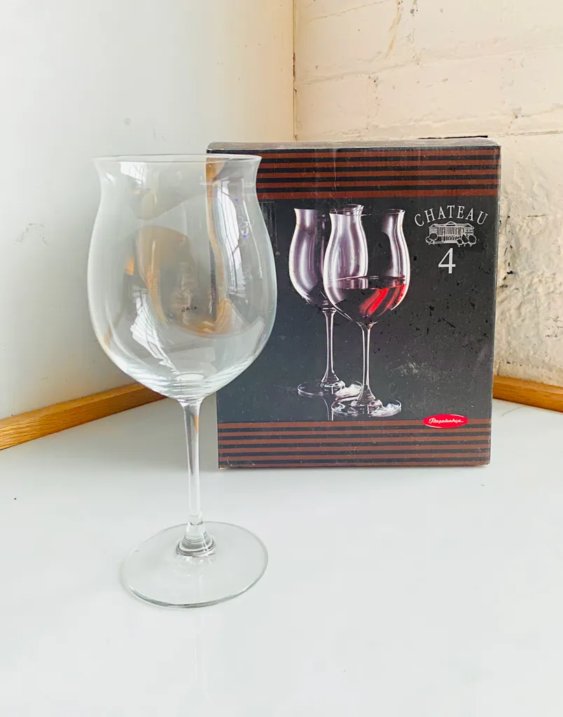 Set of 4 Burgundy red wine glasses - Riedel Sommerliers copycat photo 1