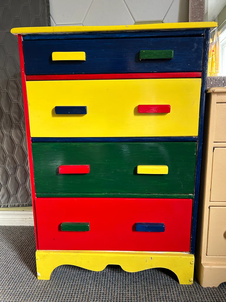 Colorful Kids' Dresser photo 1