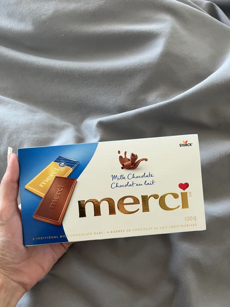 Merci chocolate photo 1