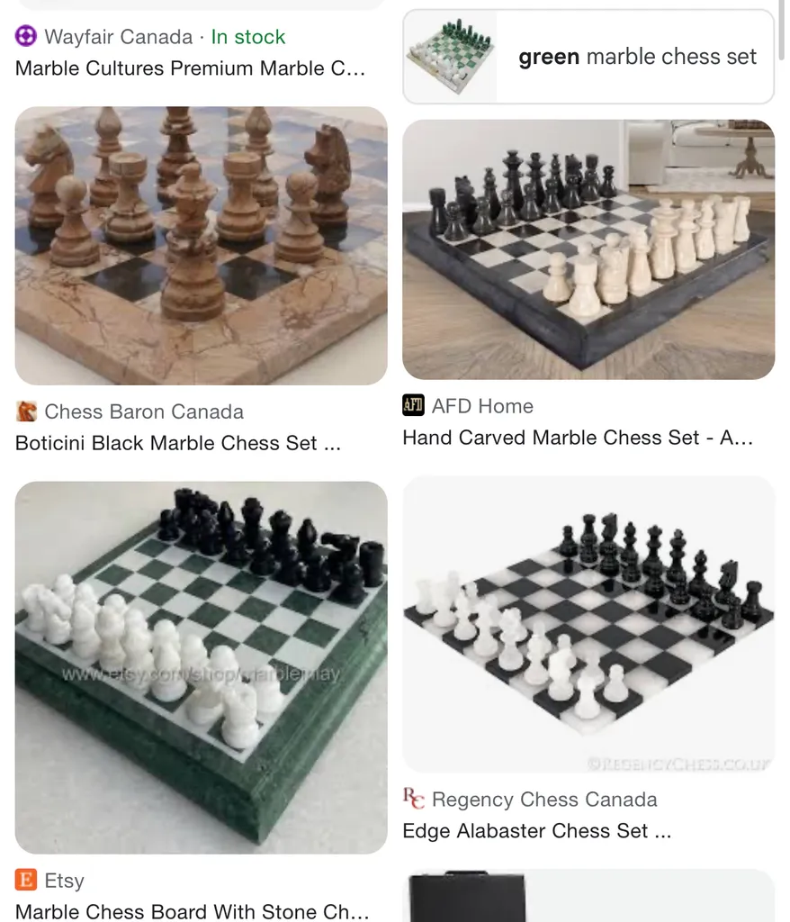 Decorative Chess Set photo 1