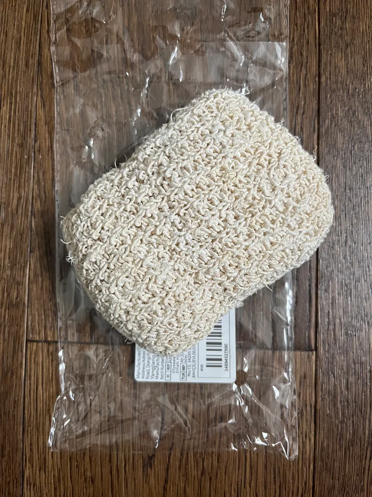 Hemp body sponge photo 1
