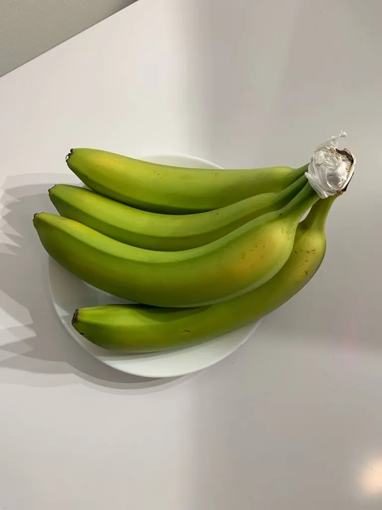 Fresh organic bananas photo 1
