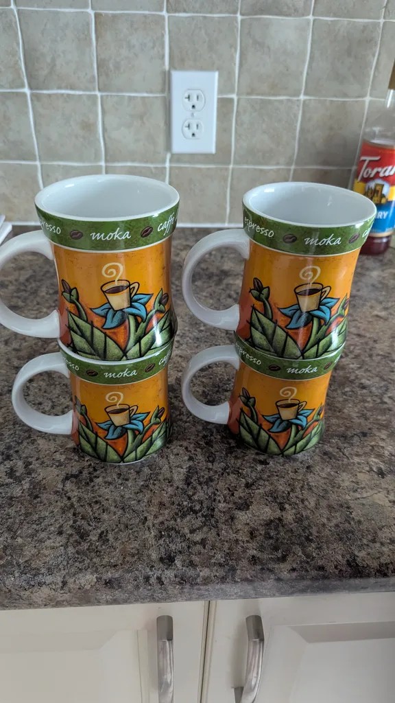 Stackable Mugs (×4) photo 1