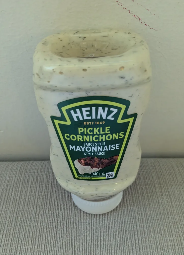 Brand New Heinz Pickle Cornichons Mayonnaise photo 1