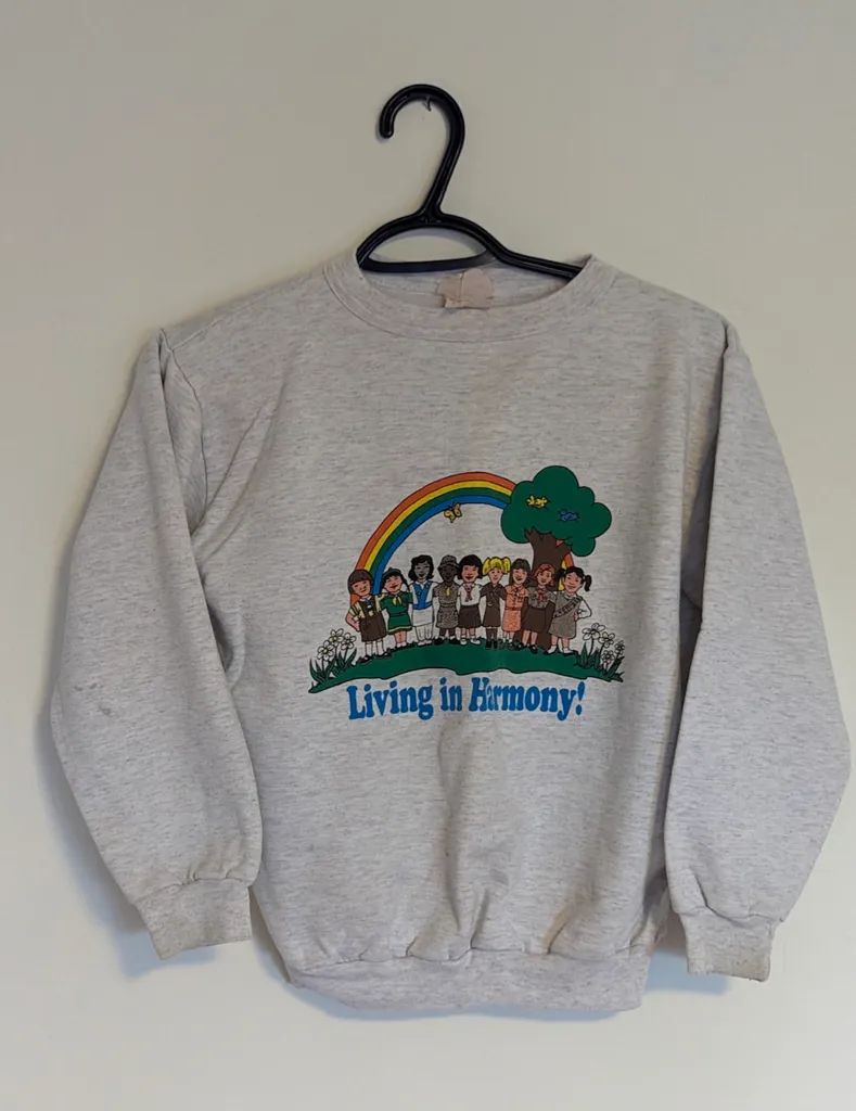 Living in Harmony! Sweatshirt - Youth Size Medium photo 1