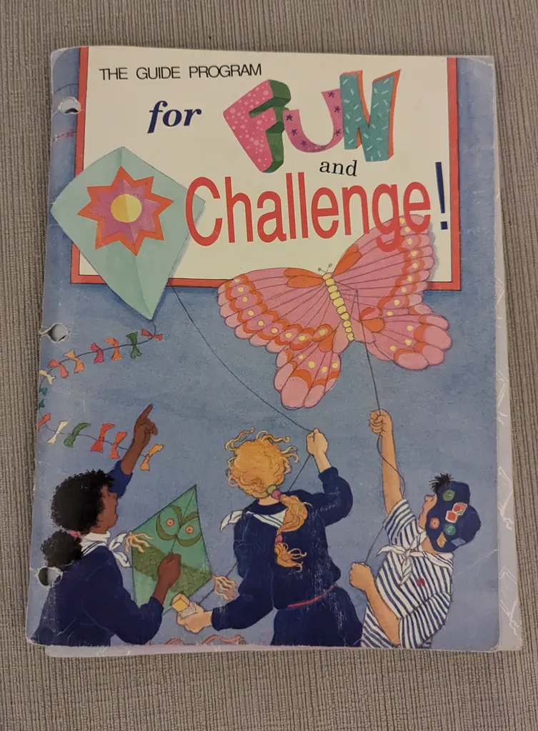Girl Guide Program Booklet - Fun and Challenge  photo 1