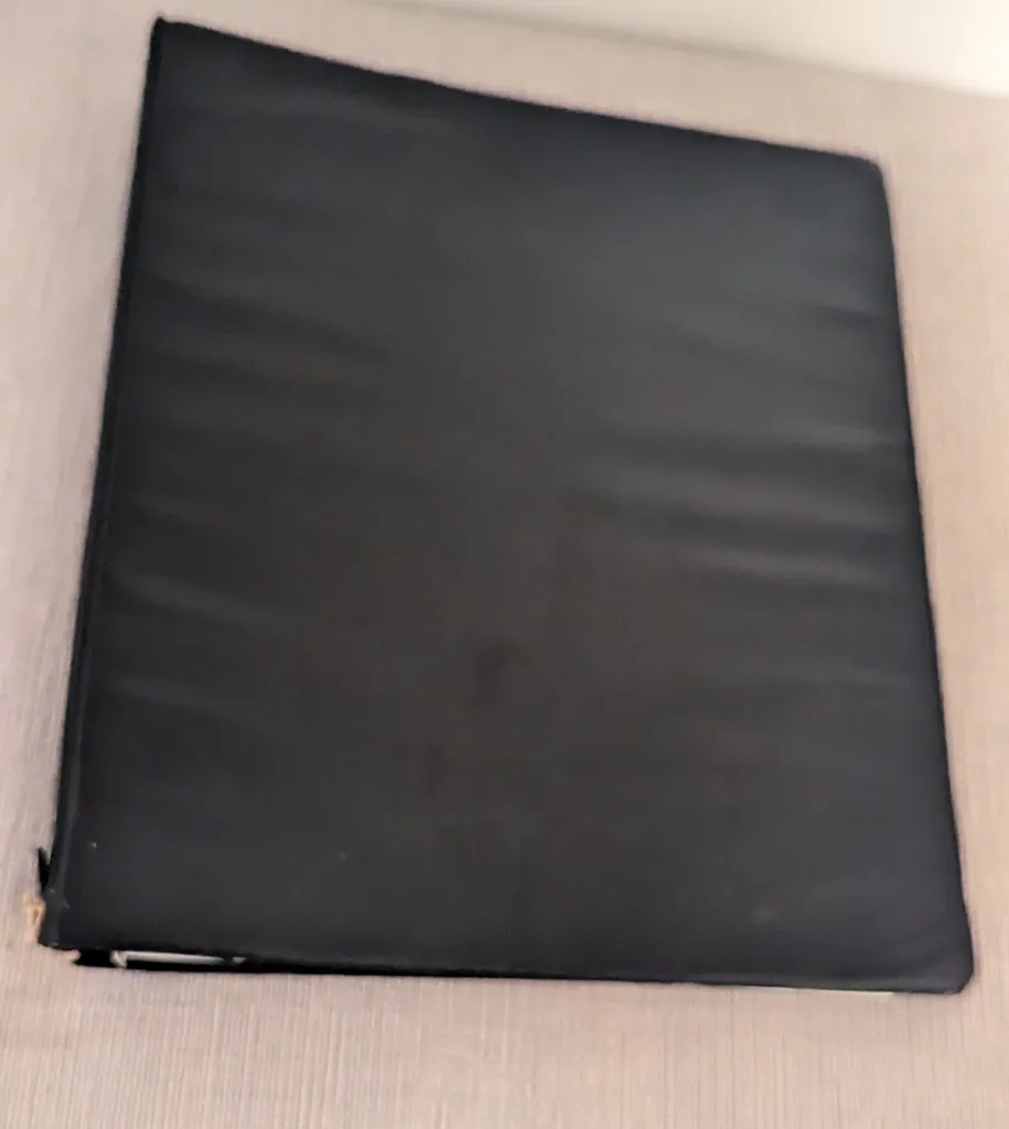 Black 3 Ring Binder photo 1