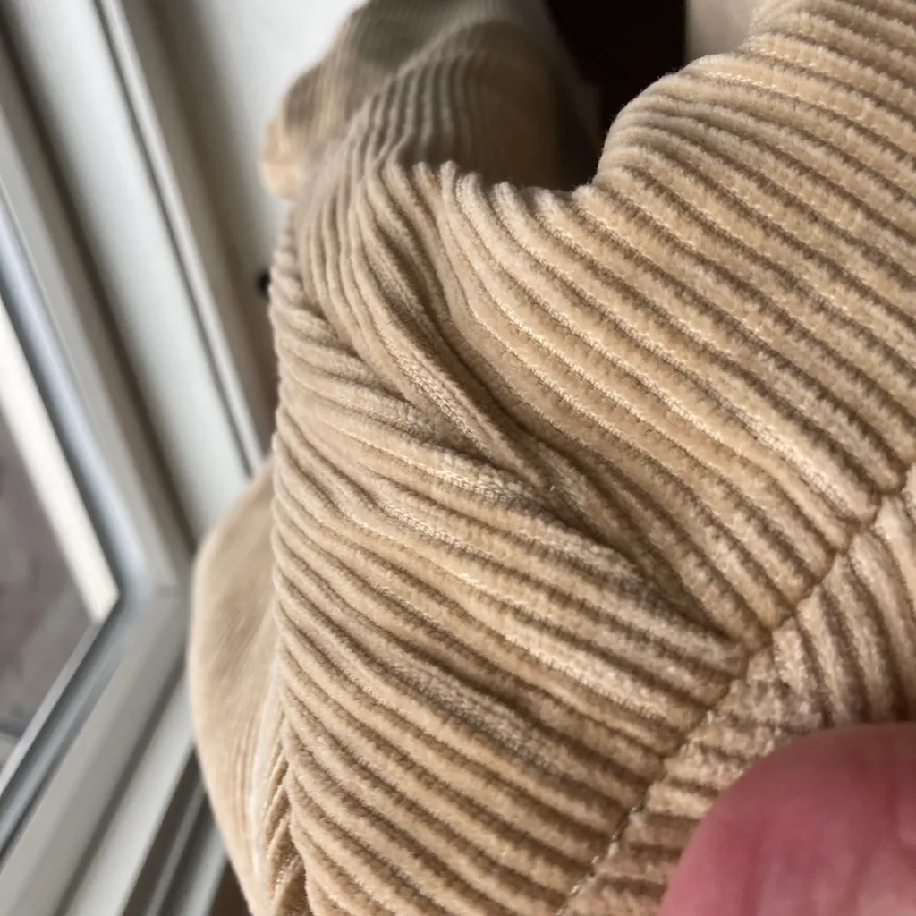 AWAKE CORDUROY WOMANS PANTS  SIZE 38 photo 1