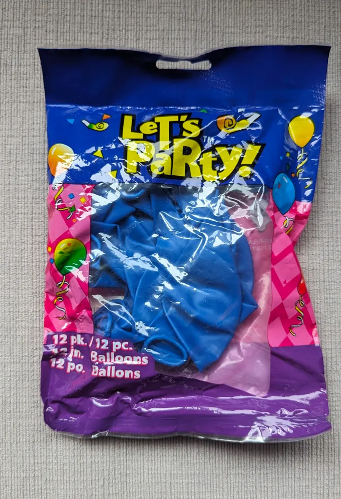 Brand New Let's Party Balloons (12 Pack) photo 1