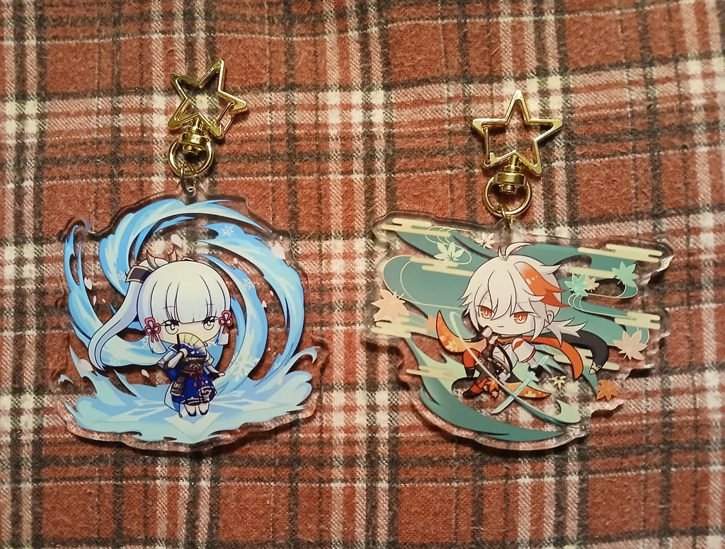 Genshin keychains photo 1
