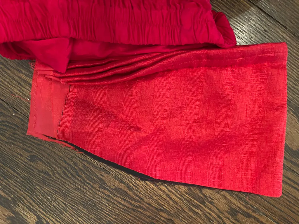 Red indian style bottoms p photo 1