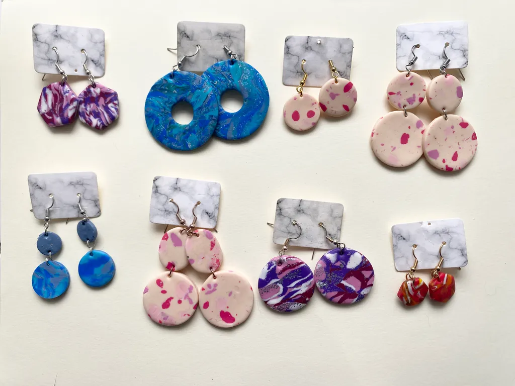 handmade earrings photo 1