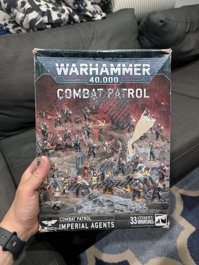 Warhammer 40k combat patrol - imperial agents photo 1